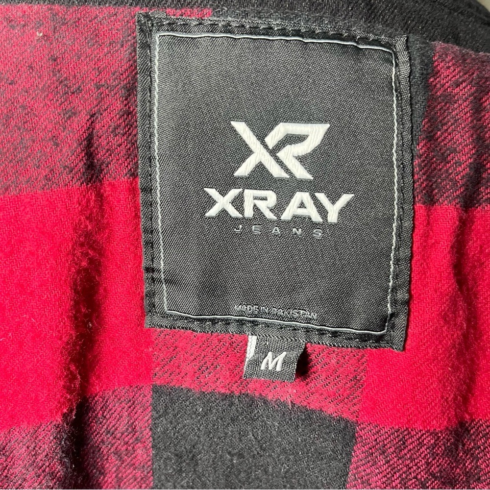 X RAY Jeans Men's Jacket - JET BLACK - MEN'S Medium. Fleece Lined. - Picture 14 of 14